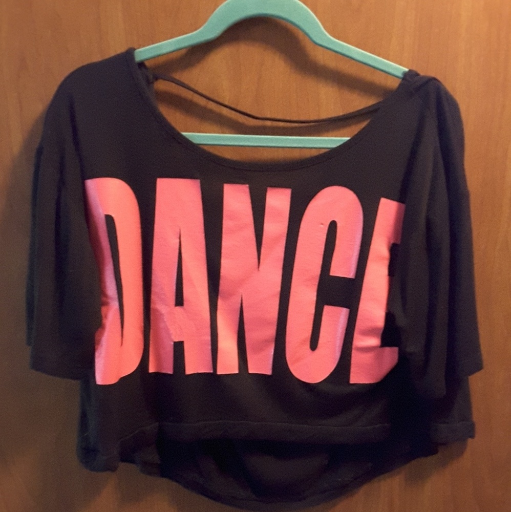 DANCE Crop Top, Open back